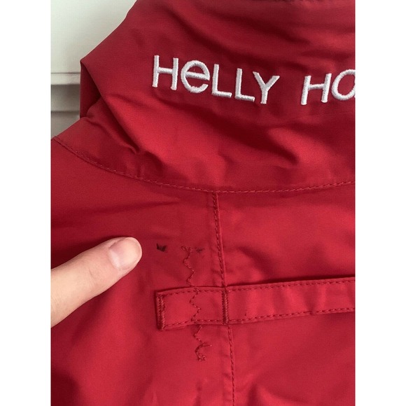 Helly Hansen Jacket Women Sz Small Red HELLY TECH® Ski Winter Coat Viking Logo - Picture 15 of 16